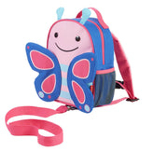 Skip Hop Zoo - Mini Backpack with Reins - Butterfly