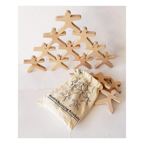 その他 Creative Playthings Wood Acrobats Creative Playthings Wood Acrobats