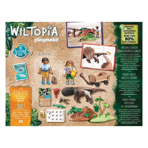 Playmobil Wiltopia - Rainforest Anteater Care - 71012