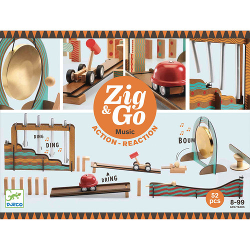 Djeco - Zig & Go Music Set - 52pc Set