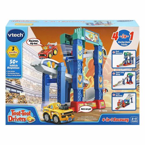 VTech Toot Toot Drivers - 4-in-1 Raceway