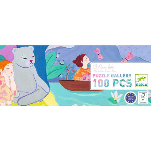 Djeco Gallery Puzzle 100pc - Children's Lake