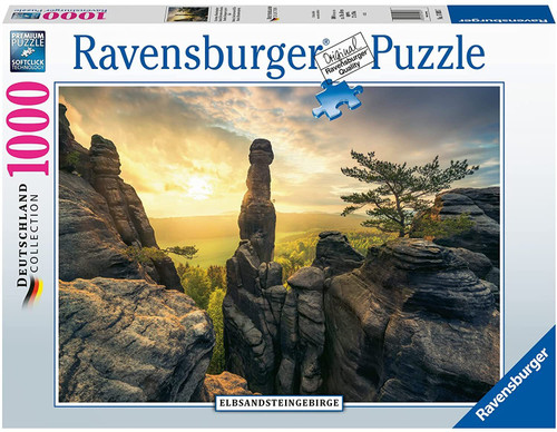 Ravensburger 1000pc - Monolith, Elbe Sandstone Mountains Puzzle