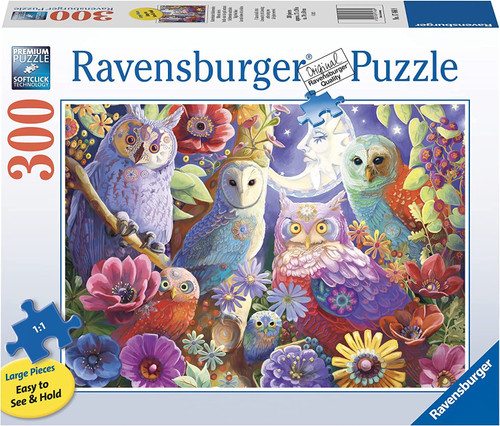 Ravensburger 300pc - Night Owl Hoot Large Format Puzzle