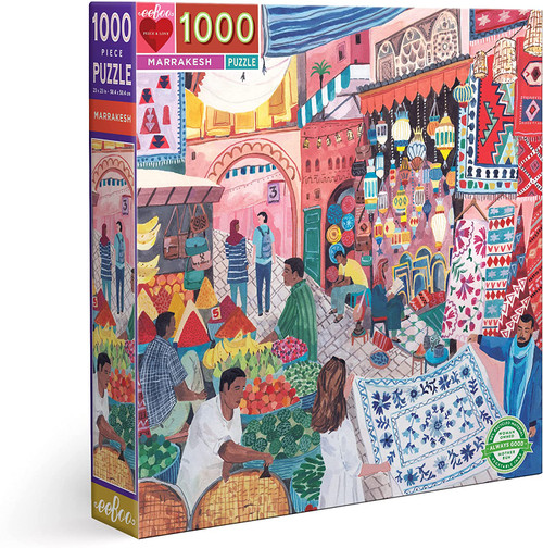 eeBoo 1000pc - Marrakesh Puzzle