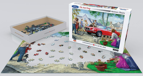 Eurographics 1000pc - The Red Pony by Nestor Taylor Puzzle Eurographics 1000pc - The Red Pony by Nestor Taylor Puzzle