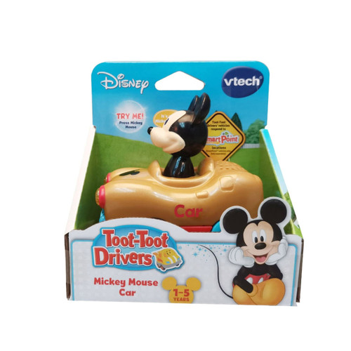 Vtech - Disney Vehicles - Mickey Mouse Gold Car Vtech - Disney Vehicles - Mickey Mouse Gold Car