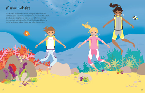 Usborne - Sticker Dolly Dressing - Dream Jobs 1