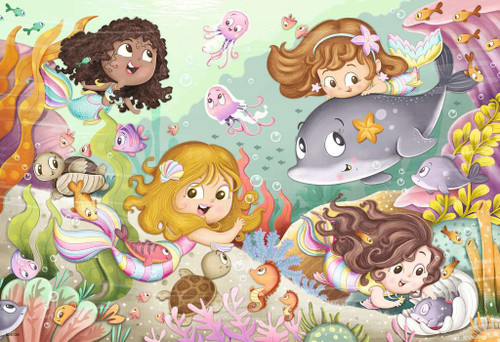 Ravensburger 2x12pc - Fairies and Mermaids Puzzle Ravensburger 2x12pc - Fairies and Mermaids Puzzle