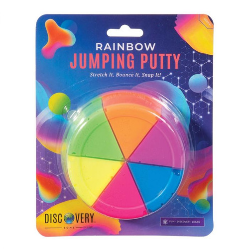 Discovery Zone - Rainbow Jumping Putty