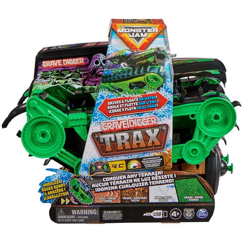 SPIN MASTER Véhicule Monster Truck Grave Digger Meccano junior pas