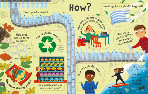 Usborne - Lift-the-Flap Questions and Answers About Plastic Usborne - Lift-the-Flap Questions and Answers About Plastic