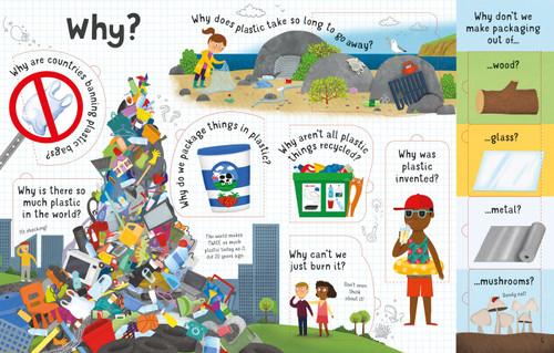 Usborne - Lift-the-Flap Questions and Answers About Plastic Usborne - Lift-the-Flap Questions and Answers About Plastic