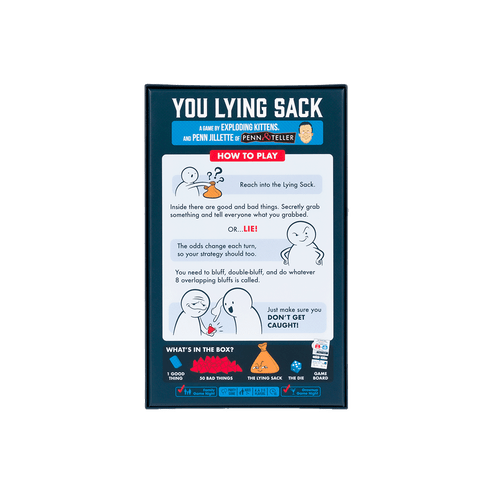 You Lying Sack Card Game