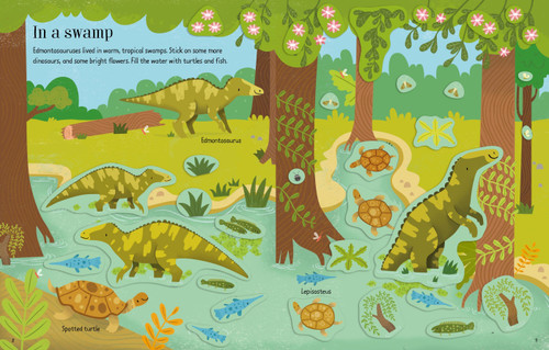 Usborne - First Sticker Book - Dinosaurs Usborne - First Sticker Book - Dinosaurs