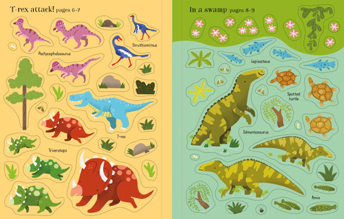 Usborne - First Sticker Book - Dinosaurs Usborne - First Sticker Book - Dinosaurs