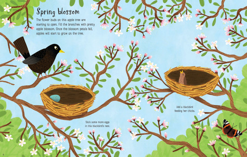 Usborne - First Sticker Book - Seasons Usborne - First Sticker Book - Seasons