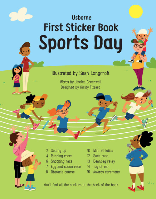 Usborne - First Sticker Book - Sports Day Usborne - First Sticker Book - Sports Day