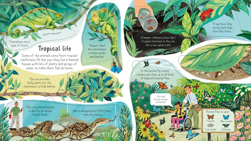 Usborne - Look Inside a Zoo Usborne - Look Inside a Zoo