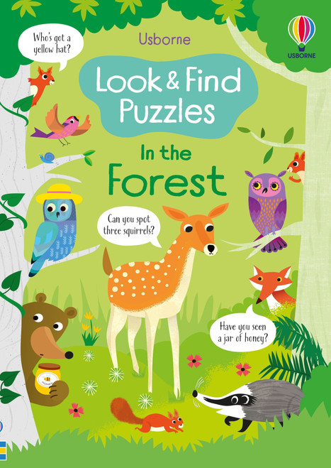 Usborne - Look and Find Puzzles In the Forest