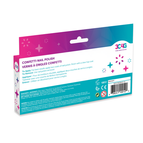 Make it Real - 3C4G - Confetti Nail Polish - 5pk