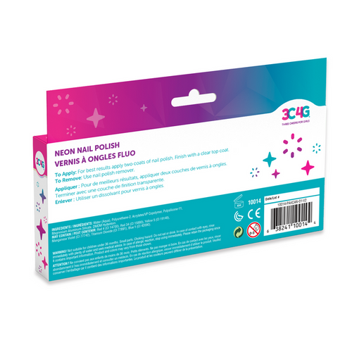 Make it Real - 3C4G - Neon Nail Polish - 5pk Make it Real - 3C4G - Neon Nail Polish - 5pk