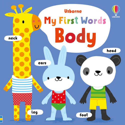 Usborne - My First Words: Body Board Book