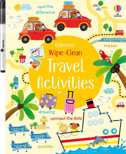 Usborne - Wipe-Clean Travel Activities Book