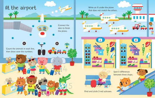 Usborne - Wipe-Clean Travel Activities Book Usborne - Wipe-Clean Travel Activities Book