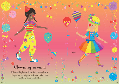 Usborne - Little Sticker Dolly Dressing - Carnival