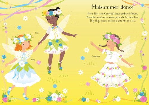 Usborne - Little Sticker Dolly Dressing - Summertime Fairies Usborne - Little Sticker Dolly Dressing - Summertime Fairies