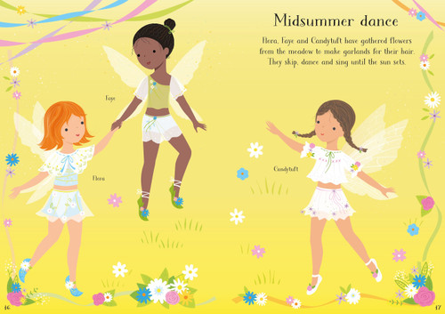 Usborne - Little Sticker Dolly Dressing - Summertime Fairies Usborne - Little Sticker Dolly Dressing - Summertime Fairies