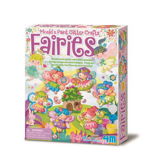 4M - Mould & Paint Glitter - Fairies