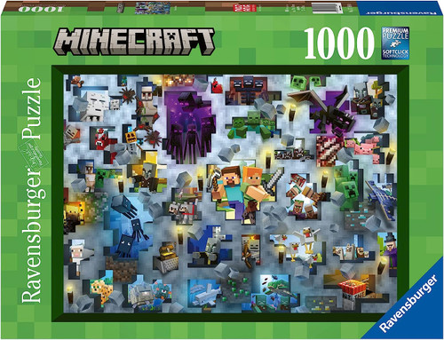 Ravensburger 1000pc - Minecraft Challenge Puzzle