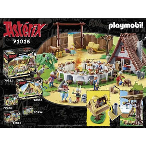  Playmobil Asterix 70932 Hut of Majestix : Toys & Games