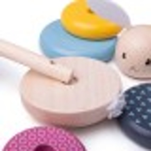 Bigjigs - Rabbit Stacking Rings