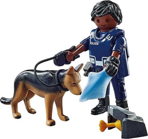 Playmobil - Policeman with Sniffer Dog | 71162 Playmobil - Policeman with Sniffer Dog | 71162