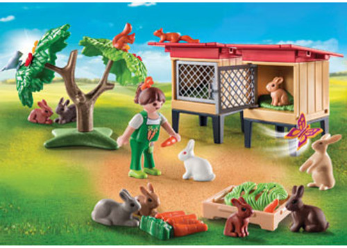 Playmobil Country - Rabbit Enclosure 71252 Playmobil Country - Rabbit Enclosure 71252