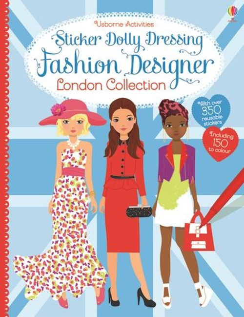 Usborne - Sticker Dolly Dressing - Designer London Collection
