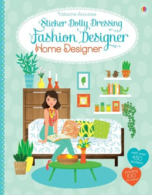 Usborne - Sticker Dolly Dressing - Fashion Designer Home Designer