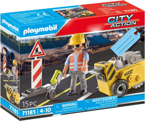 Playmobil City Action 70742 Chantier de Construction