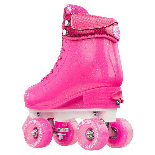 Crazy Skates - Glitter Pop Size Adjustable Roller Skates - Pink Crazy Skates - Glitter Pop Size Adjustable Roller Skates - Pink