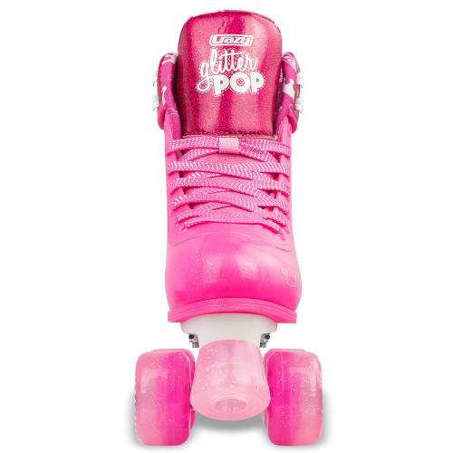 Crazy Skates - Glitter Pop Size Adjustable Roller Skates - Pink Crazy Skates - Glitter Pop Size Adjustable Roller Skates - Pink