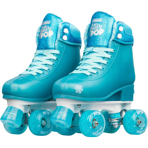 Crazy Skates - Glitter Pop Size Adjustable Roller Skates - Teal Crazy Skates - Glitter Pop Size Adjustable Roller Skates - Teal