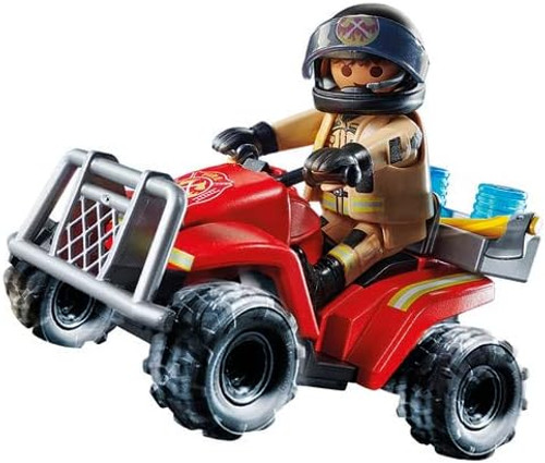 Playmobil City Action - Fire Rescue Pull-Back Quad 71090 Playmobil City Action - Fire Rescue Pull-Back Quad 71090