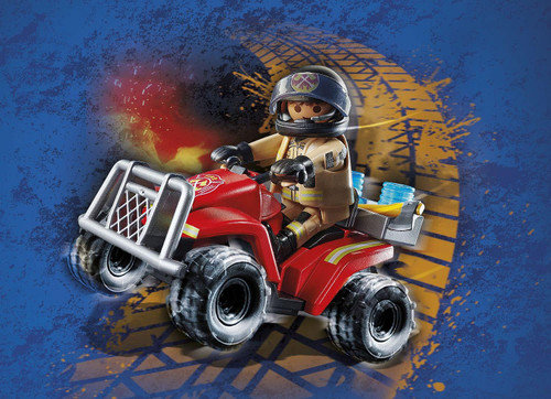 Playmobil City Action - Fire Rescue Pull-Back Quad 71090 Playmobil City Action - Fire Rescue Pull-Back Quad 71090