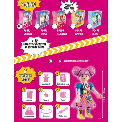 Playmobil - EverDreamerz Comicworld Rosalee 70472 Playmobil - EverDreamerz Comicworld Rosalee 70472