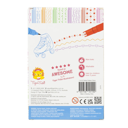 Tiger Tribe - Roller Pattern Pens Tiger Tribe - Roller Pattern Pens