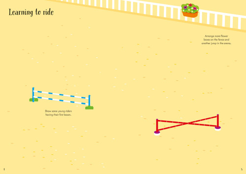 Usborne - Little First Stickers - Horses and Ponies