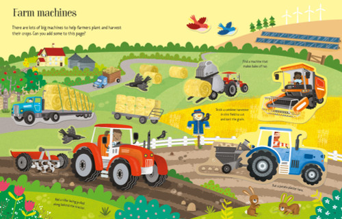 Usborne - First Sticker Book - Farm Usborne - First Sticker Book - Farm
